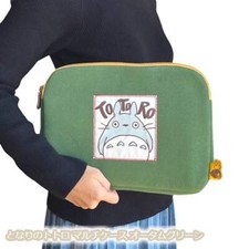 Ghibli My Neighbor Totoro Multi Case Green Pouch Notebook Case New F/S