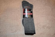 Wolverine Comfort Wool Boot Socks W91228770-800 Men's Large Brown NWT