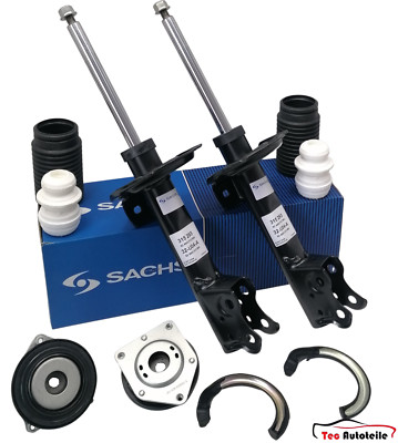 2x SACHS Stoßdämpfer + Domlager für Mercedes A W169 B W245 160 170 180 200