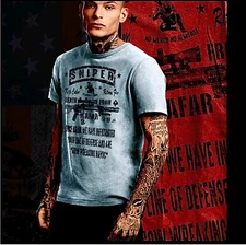 Sniper t-shirt marksman sharpshooter your defense infiltrate military Combat Vet