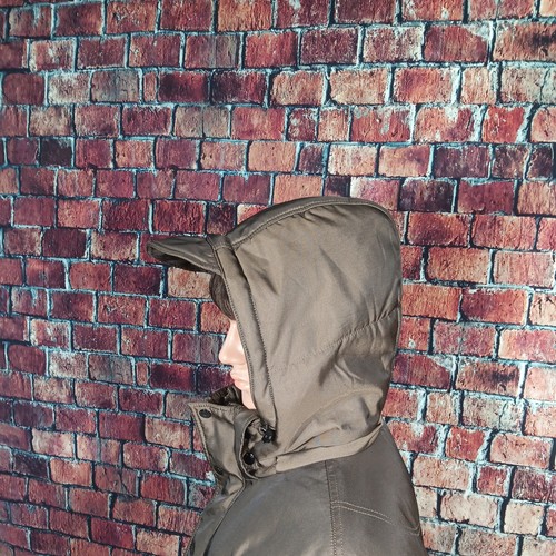 Woolrich Vintage Jacket Unisex size 2xl Green Coat Quilted Lined removable hood - Picture 14 of 19