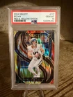 2024 Panini Select Rookie Bo Nix #221 Red Yellow Shock RC Denver Broncos PSA 10