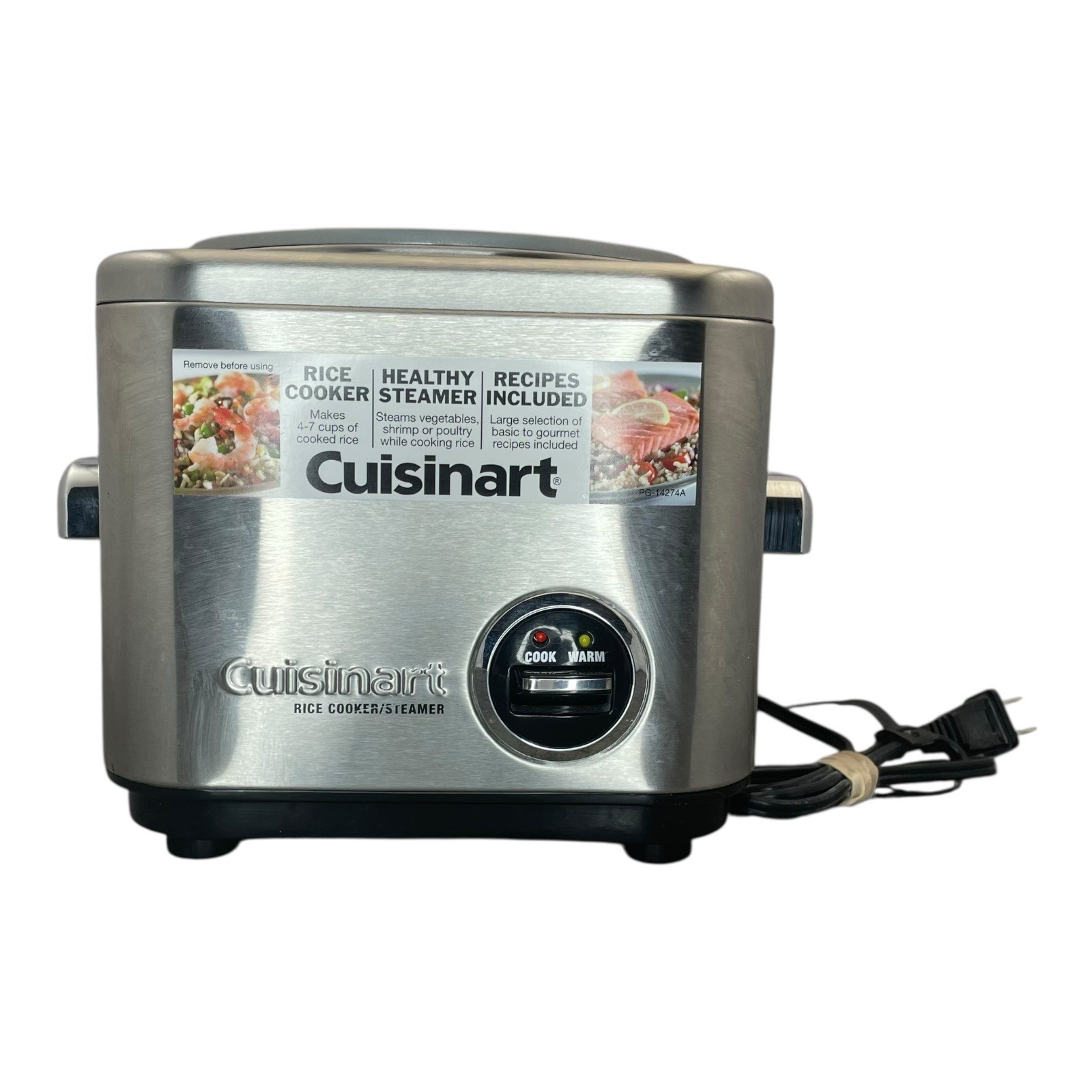 Steamer Silver In Brushed Stainless - Crc-400
