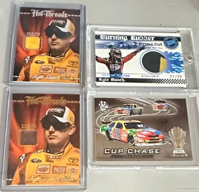 2008 Press Pass Burning Rubber Kyle Busch Prime Cut Bristol Tire Relic 21/25