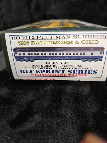 Branchline HO 10-1-2 Pullman Dormitorio 5218 BALTIMORE & OHIO "VISTA DEL LAGO" | Condition: New