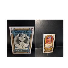 2024 Topps Allen & Ginter SLADE CECCONI Rip Card /199 MOOKIE BETTS Rip Card Mini