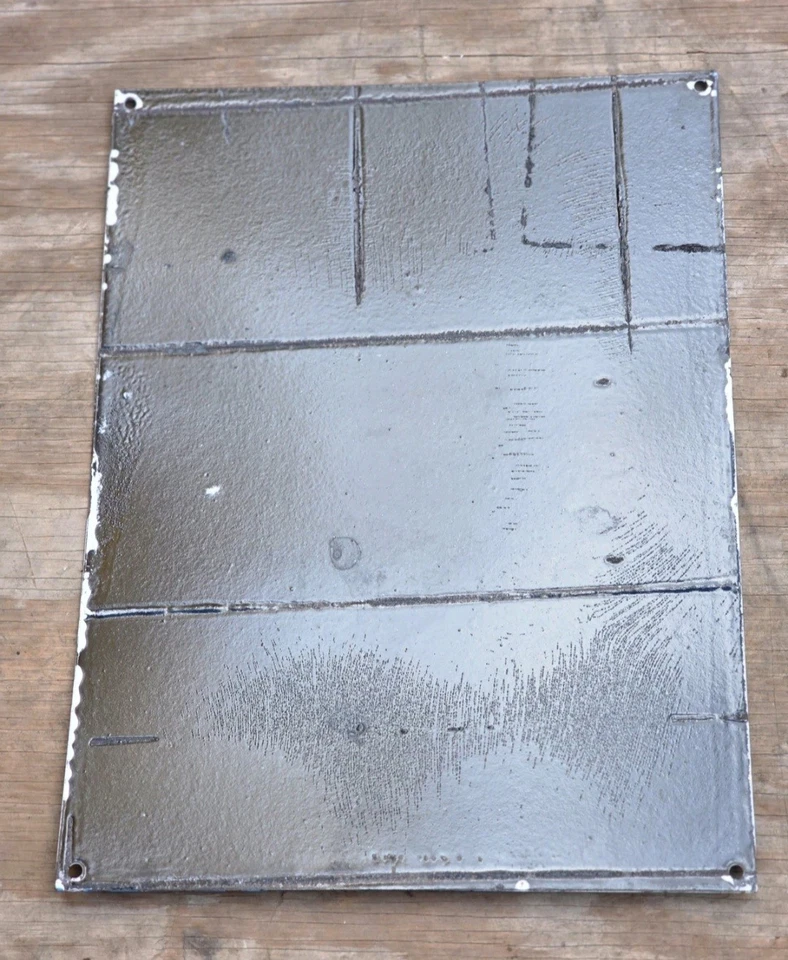 VINTAGE 1958 BRAHMANS AMERICAN BREEDERS ASSOCIATION PORCELAIN ENAMEL SIGN TEXAS - Image 4 of 4