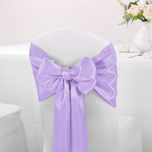 5er Pack Satin Tischläufer Lavendel 12 x 108 cm lang, Tischläufer für We... - Bild 7 von 7