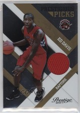 2010-11 Prestige Prestigious Picks Gold Materials 78/99 Ed Davis #13 00e8