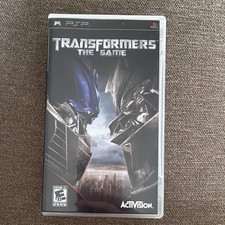 Activision Transformers: The Game Sony PSP UMD Manual Included Multiplayer 2007