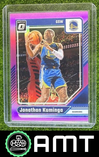Jonathan Kuminga 2024-25 Panini Donruss Optic 1/25 Pink Prizm Warriors