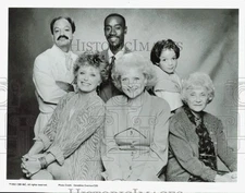 1992 Press Photo "The Golden Palace" Cast Members - lrq00537