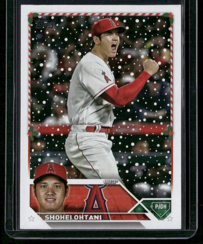 2023 Topps Holiday #H17 Shohei Ohtani