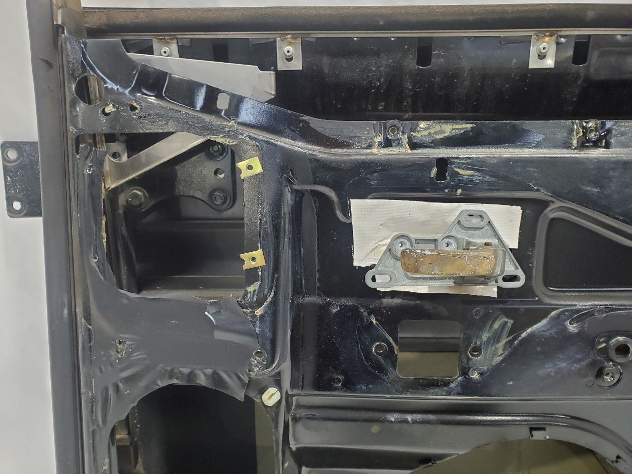 Bentley Turbo R 1991 Rear Right Door framework Black