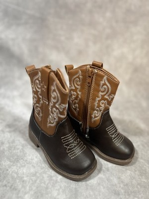 First steps Toddler Cowboy / Cowgirl Boots Size US 4 