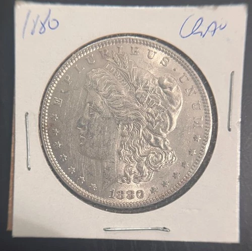 1880 Morgan Silver Dollar - Choice AU