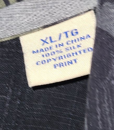 Camisa Tommy Bahama Para Hombres XL Temporada Saludo 100% Seda Fiesta Adorno Palma - Imagen 4 de 11