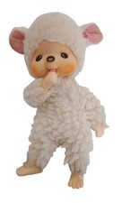 Monchhichi Schaf Lamm Kathinka Sekiguchi / Friends Kollektion Selten / RAR 70er