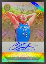 2010-11 Panini Gold Standard #223 Cole Aldrich RC Auto /299