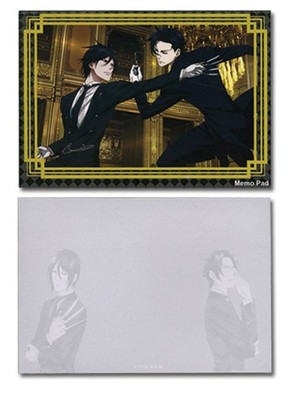 Black Butler Sebastian Vs. Claude Anime Notizblock GE-72029