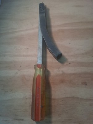 Vintage MAC Tools USA FT15 Flywheel Turner Turning Tool Red Clear Hard Handle