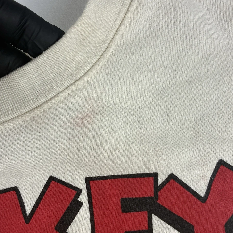 Disney Mickey & Minnie Niños Sudadera Crema Gráfico Pullover Juvenil Pequeña 3-5 Foto 4 de 4