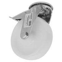 Sealey Schwerlast Nylon Lenkrolle Mit Total Lock 125Mm Mit Bolzenloch Trade Sc