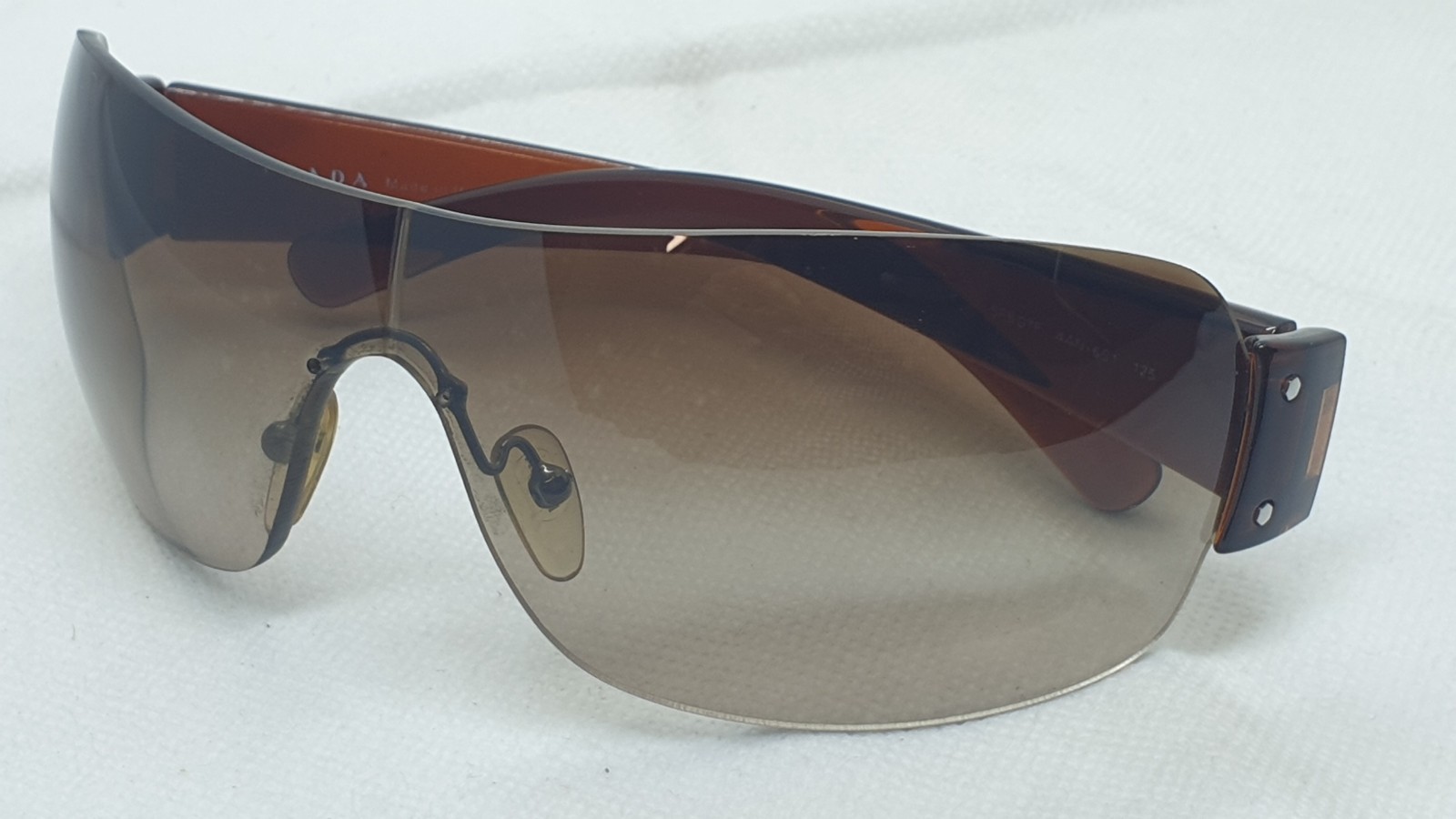 Prada SPS 07F 4AN-6S1 Sunglasses. Brown Color. thumbnail 11