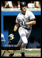 Paul O'Neill 1994 Pinnacle #280 Yankees MLB READ FREE SHIPPING AutographDen