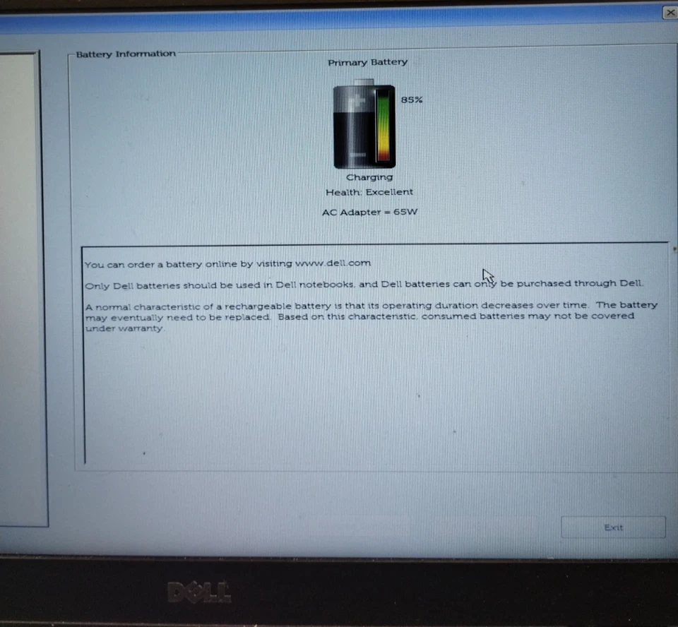 Dell Latitude 5480 14" Laptop i7-7600U 16GB RAM 256GB SSD Win 11 Pro H3637 - Image 4 of 4