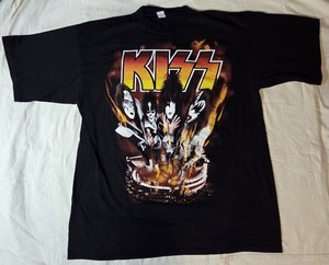 雰囲気◎KISS PSYCHO CIRCUS LIVE Tシャツ XL Kiss Psycho Circus Shirt | eBay