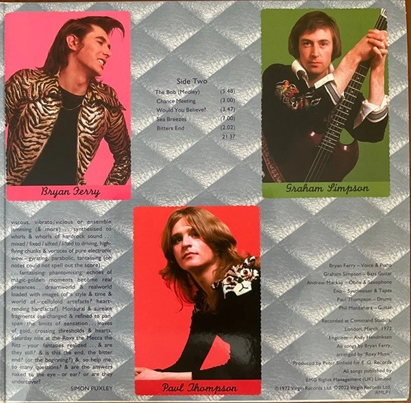 Roxy Music - Roxy Music LP 2022 Virgin NM/NM - Image 3 of 4