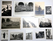 Lotto 12 foto di un Alpino 2° Rgt. Cuneense reduce della Campagna Di Russia