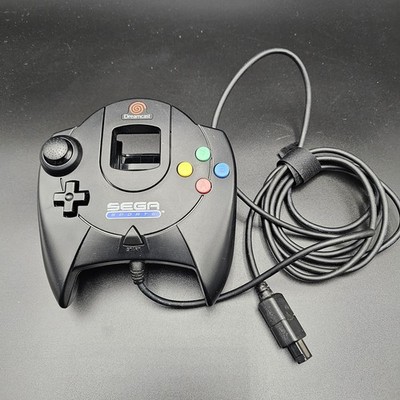 OFFICIAL OEM SEGA DREAMCAST BLACK SPORTS EDITION HKT-7700 CONTROLLER WORKS GREAT
