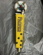 Pacifico Cerveza Yappy Hour Dog Life Preserver Beer Tap Handle 12.5” Tall BNIB!