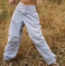 FP Movement By Free People Jogger Pants Zen Blue Button sz M