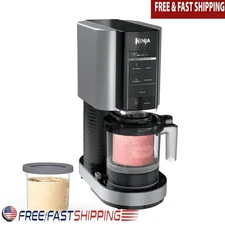 CREAMi Ice Cream Maker 5 One-Touch Programs Customizable Frozen Treats Easy Use