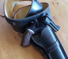 Westerngürtel Holster Patronengürtel Cowboy...