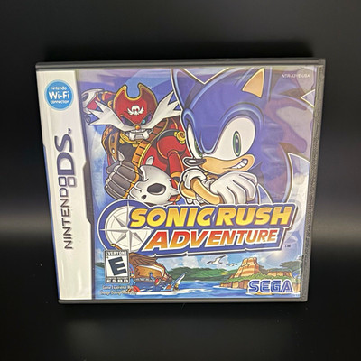 Sonic Rush Adventure Nintendo DS 2007 Complete w/ Case Manual SEGA NTSC-U/C