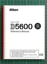 Nikon D5600   Reference Manual User Guide Instructions   422 Pages   USA Made