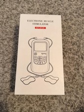 OSITO TENS Unit Muscle Stimulator Rechargeable 4 Reusable Pads - Pain Relief