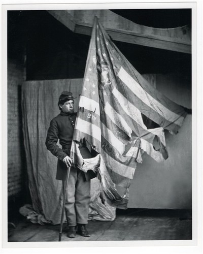 1861-65 Civil War Flag of the Pennsylvania Infantry 8x10 Photo