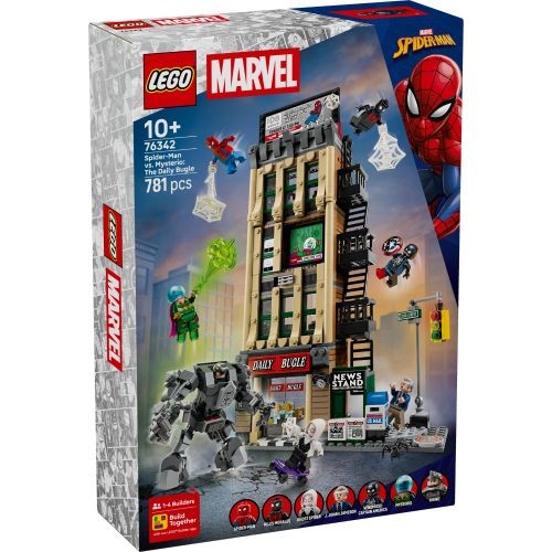 Lego 76342 Super Heroes - Spider-Man vs. Mysterio: il Daily Bugle