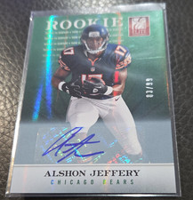 Panini Elite 2012 Alshon Jeffery Chicago Bears Rookie Football Card #136 NFL /99. rookie card picture