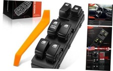 Front Left Driver Side Power Window Switch - Compatible with Kia Sportage