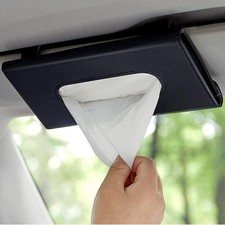 Sun Visor Napkin Backseat Case Srotage HOT Car Tissue Holder Box Cover Towel