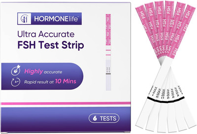6Pack FSH Test Strip for Women Menopause Test Strips at Home Ovarian Reserve & H