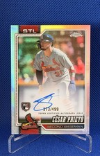 Cesar Prieto Chrome 2026 /499 Auto