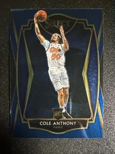 2020-21 Panini Select Cole Anthony Blue Rookie Card . rookie card picture