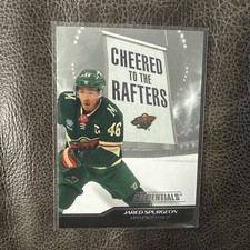 24-25 2024-25 Credentials Jared Spurgeon Cheered to the Rafters #CR-JS Wild